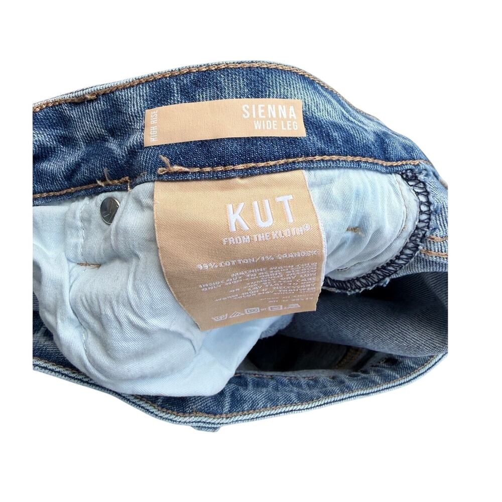 Kut from the Kloth Sienna High Rise Wide Leg Jeans 6 - Picture 5 of 5